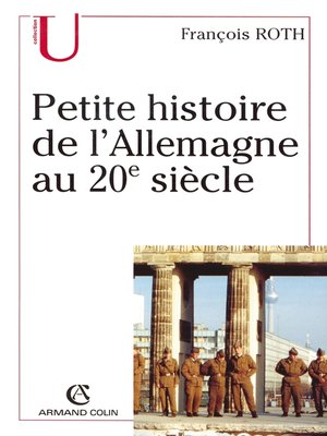 cover image of Petite histoire de l'Allemagne au 20e siècle